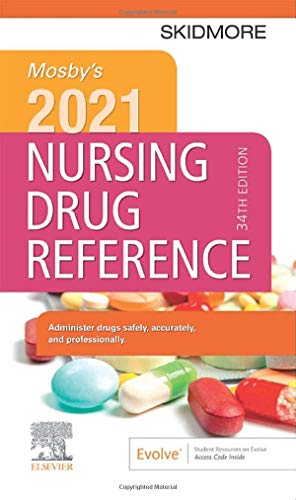 Cover of Mosbys 2021 Nursing Drug Reference by Linda Skidmore-Roth